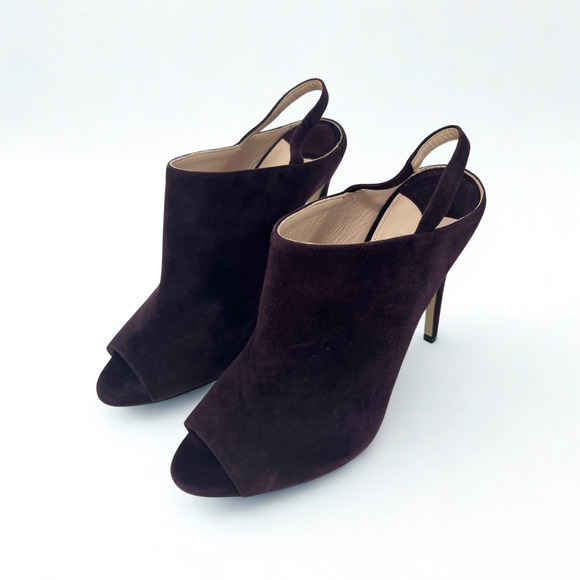 Miu Miu Suede Slingback Mules - Picture 2 of 4